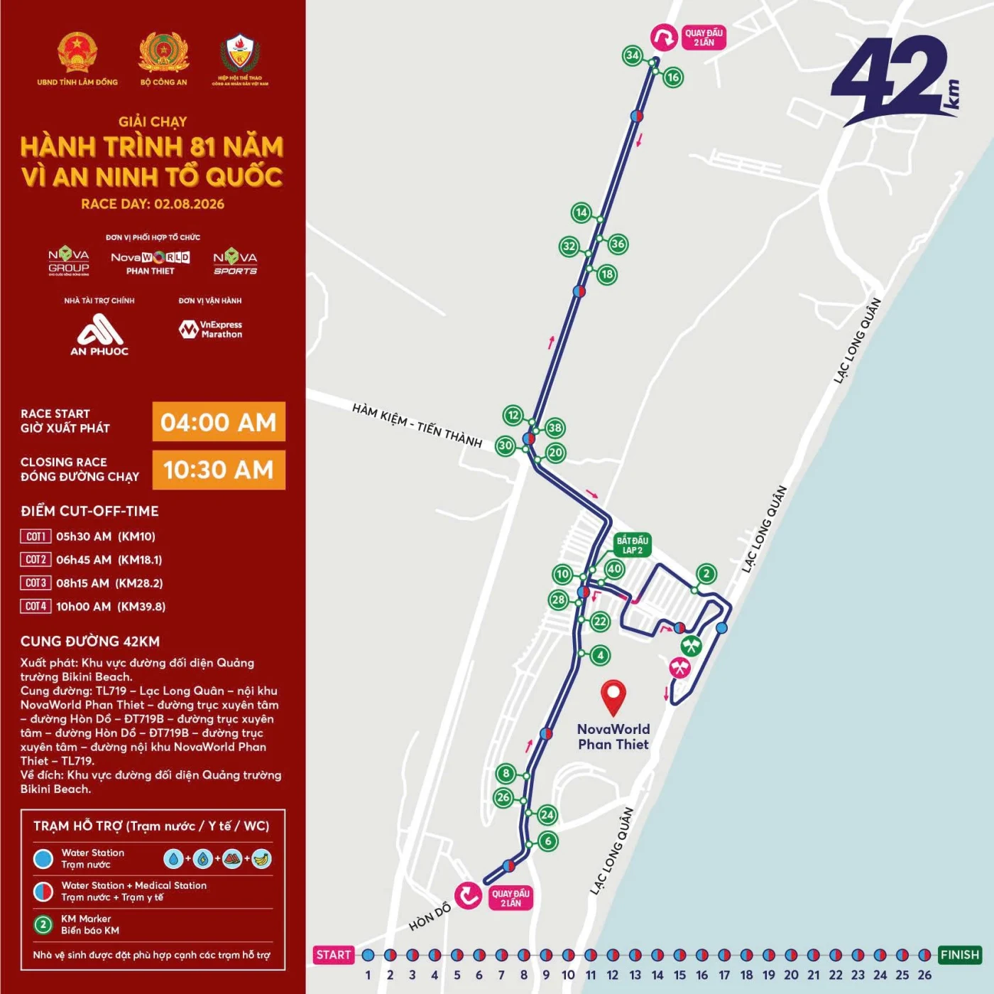 Giải Chạy “Hành Trình 81 Năm – Vì An Ninh Tổ Quốc”: Cung Đường 4 Cự Ly Và Cơ Cấu Giải Thưởng