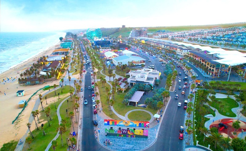 Toàn cảnh khu đô thị NovaWorld Phan Thiết nhìn từ trên cao