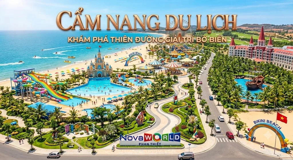 Toàn cảnh khu giải trí ven biển NovaWorld Phan Thiết