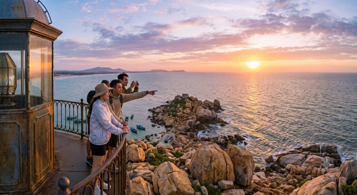 Đảo đá Kê Gà ngoài khơi Tiến Thành