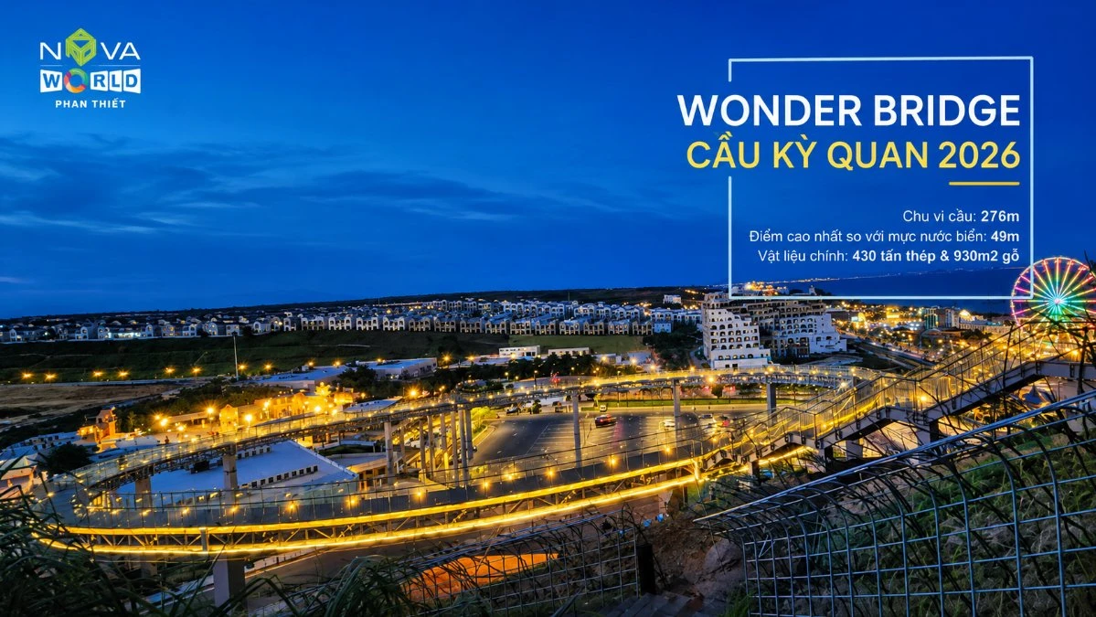 Cầu Kỳ Quan tại Wonder Hill, NovaWorld Phan Thiết
