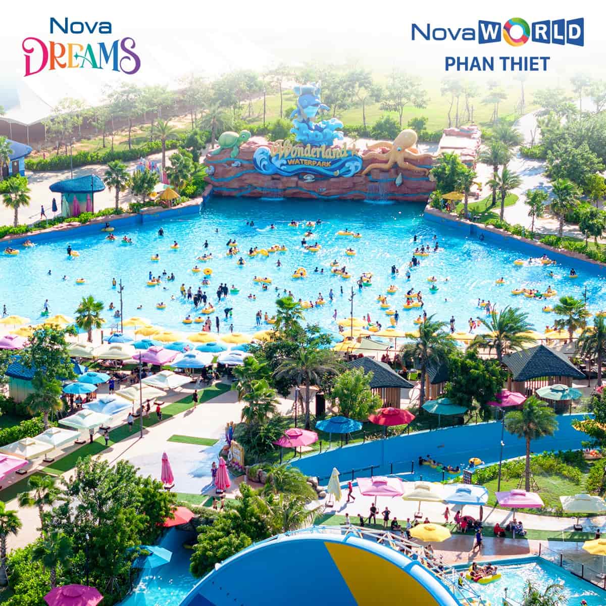 Wonderland Water Park — 7 Hecta, 14 Khu Trò Chơi